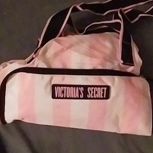 Victoria secret zip up bag